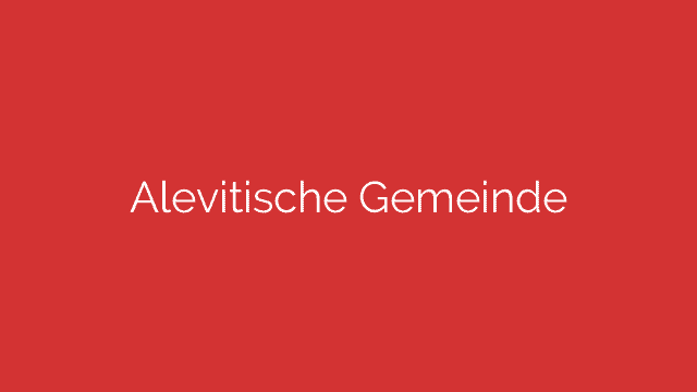 Alevitische Gemeinde